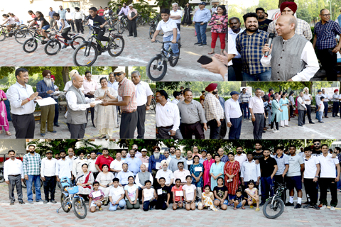 NITTTR Chandigarh celebrated World bicycle Day on 5th June, 2023